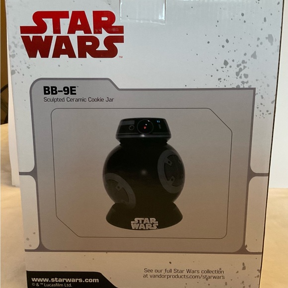Disney Star Wars BB-9E Sculpted Cookie Jar New in Box - Picture 2 of 10